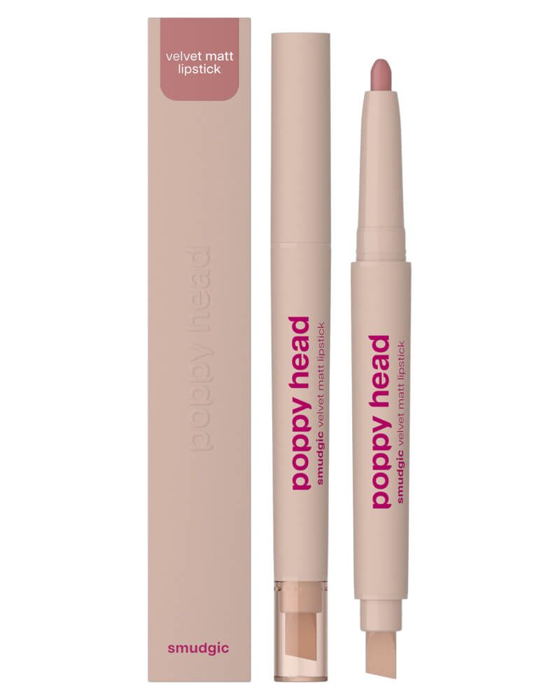 Poppy Head Smudgic Velvet Matt Lipstick 04 Bare Illusion 0 g