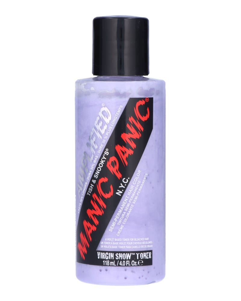 Manic Panic Amplified Semi-Permanent Hair Color Virgin Snow Toner 118 ml