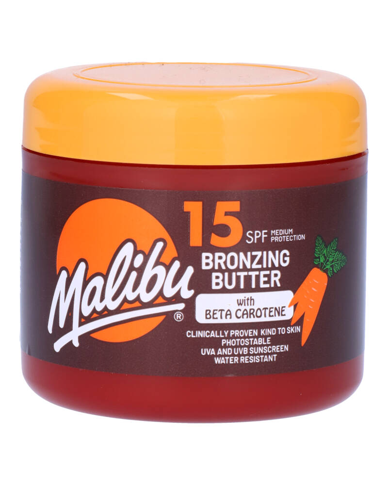 Malibu Bronzing Butter with Beta Carotene SPF15 300ml