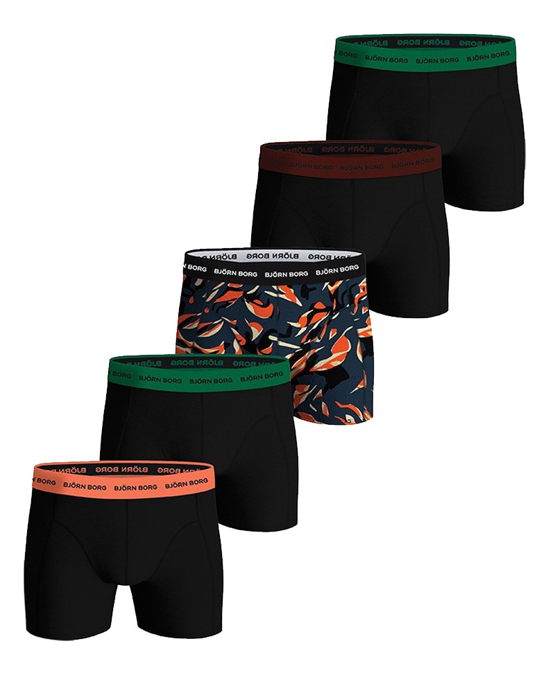 Björn Borg Cotton Strech Short 5-pack Str. XXL 5 stk.