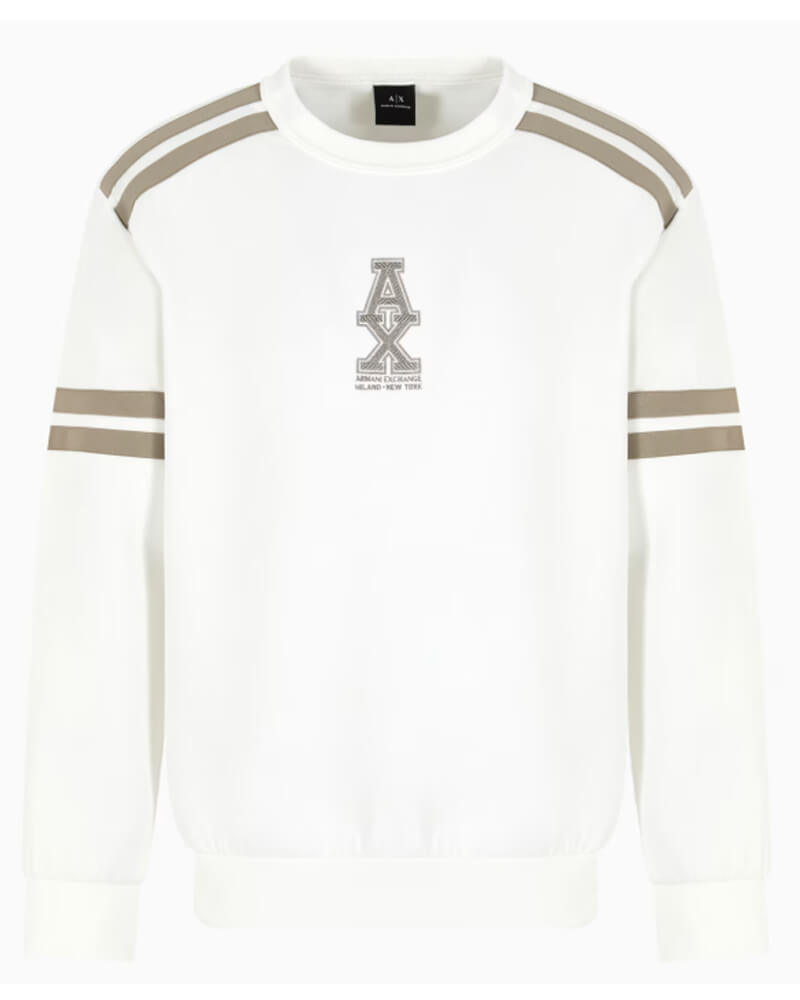 Armani Exchange Men"s Sweatshirt White M'