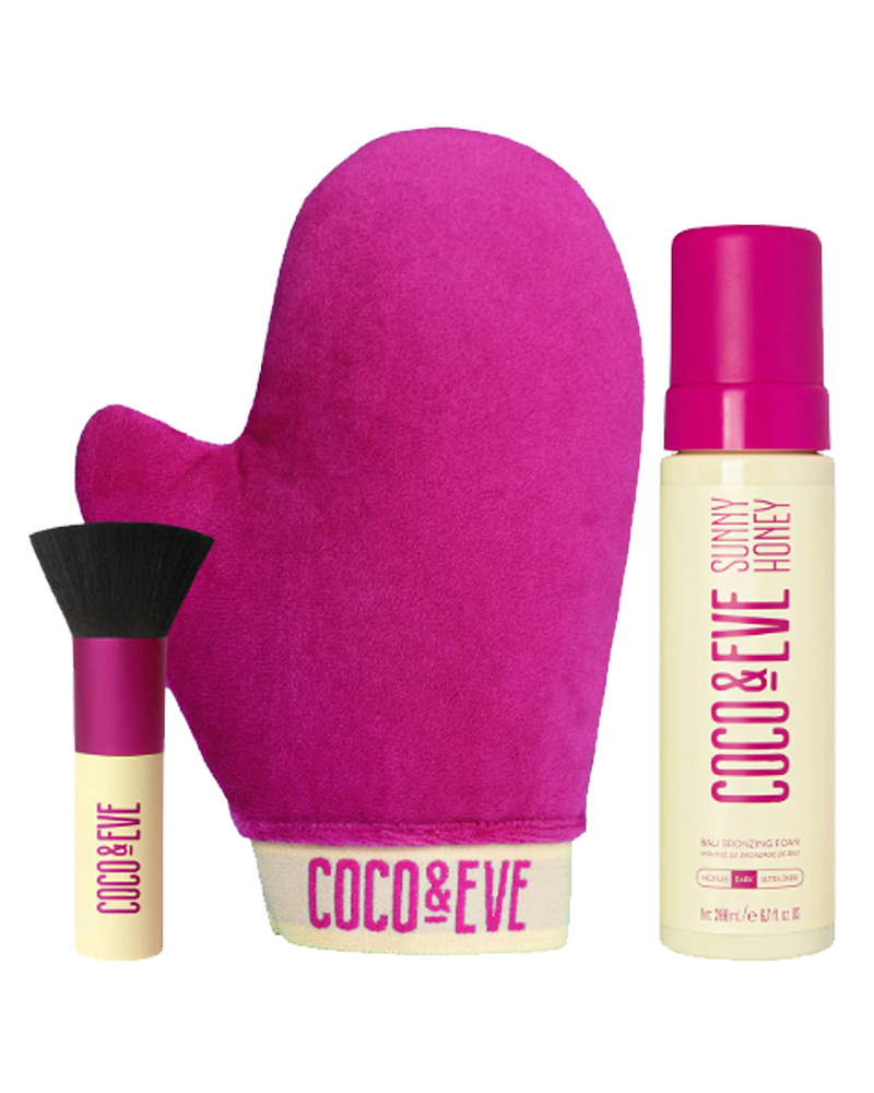 Coco & Eve Sunny Honey Bronzing Kit Dark 200 ml