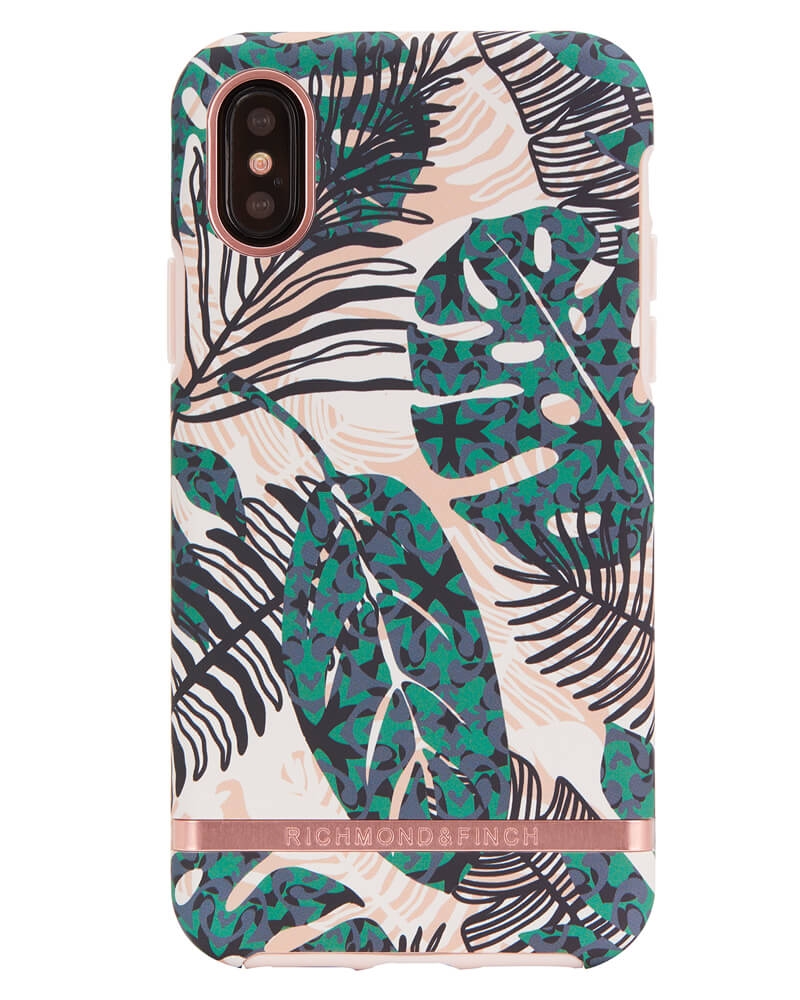 Richmond & Finch Tropical Leaves - Deksel - iPhone X/Xs
