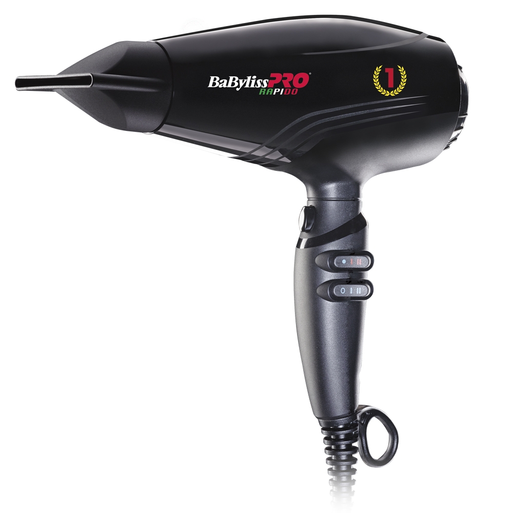 PRO Hairdryer Ultra Light Rapido Black 2200W Rapido Black
