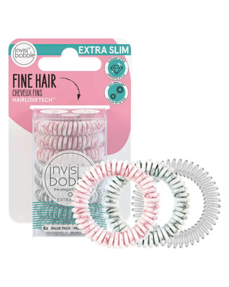 Invisibobble Ib Exstra Slim Marbelous   8 stk.