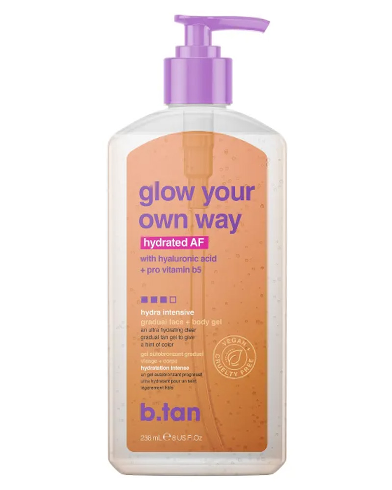 B.tan b.tan glow your own way HYDRATED AF - Tinted Bodylotion 236 ml