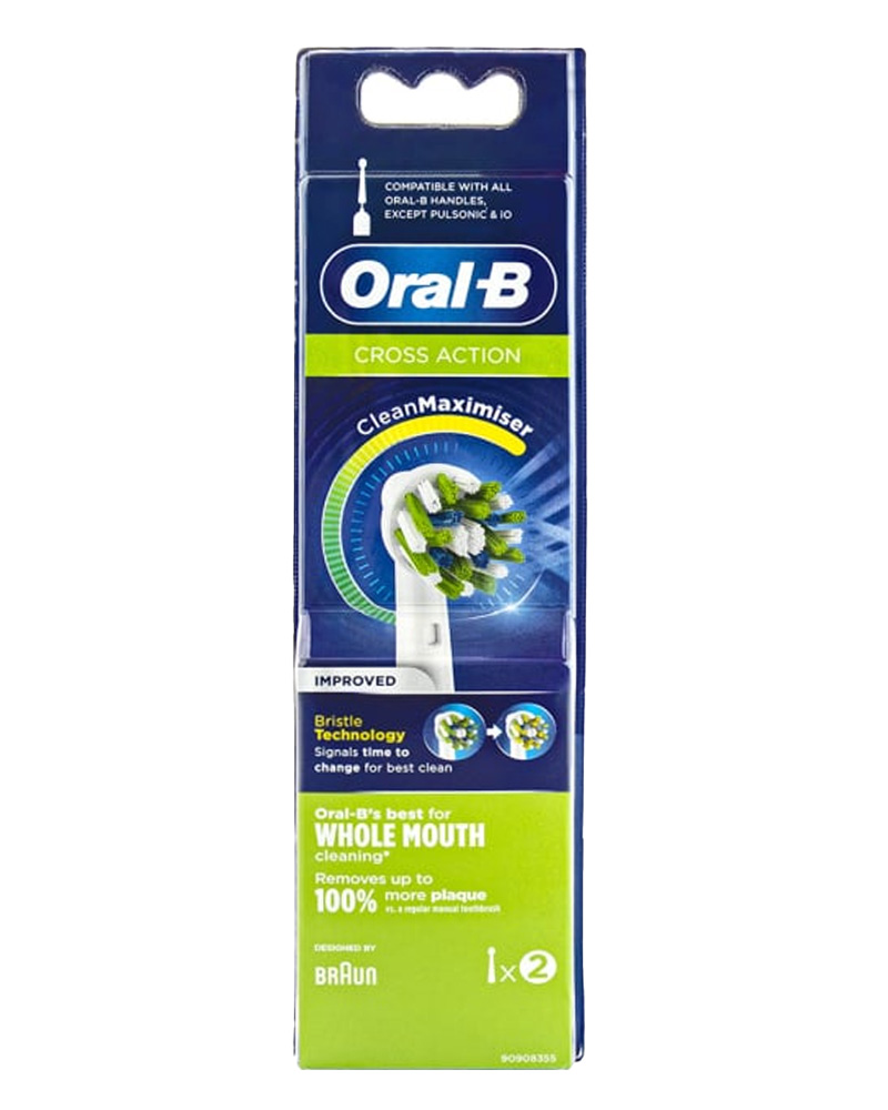Oral B Cross Action Clean Maximiser 2-pack   2 stk.
