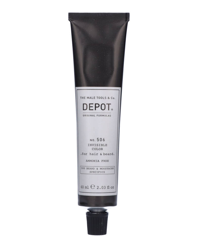 Depot NO. 506 Invisible Color - For Hair And Beard - Natural Graphite 60 ml
