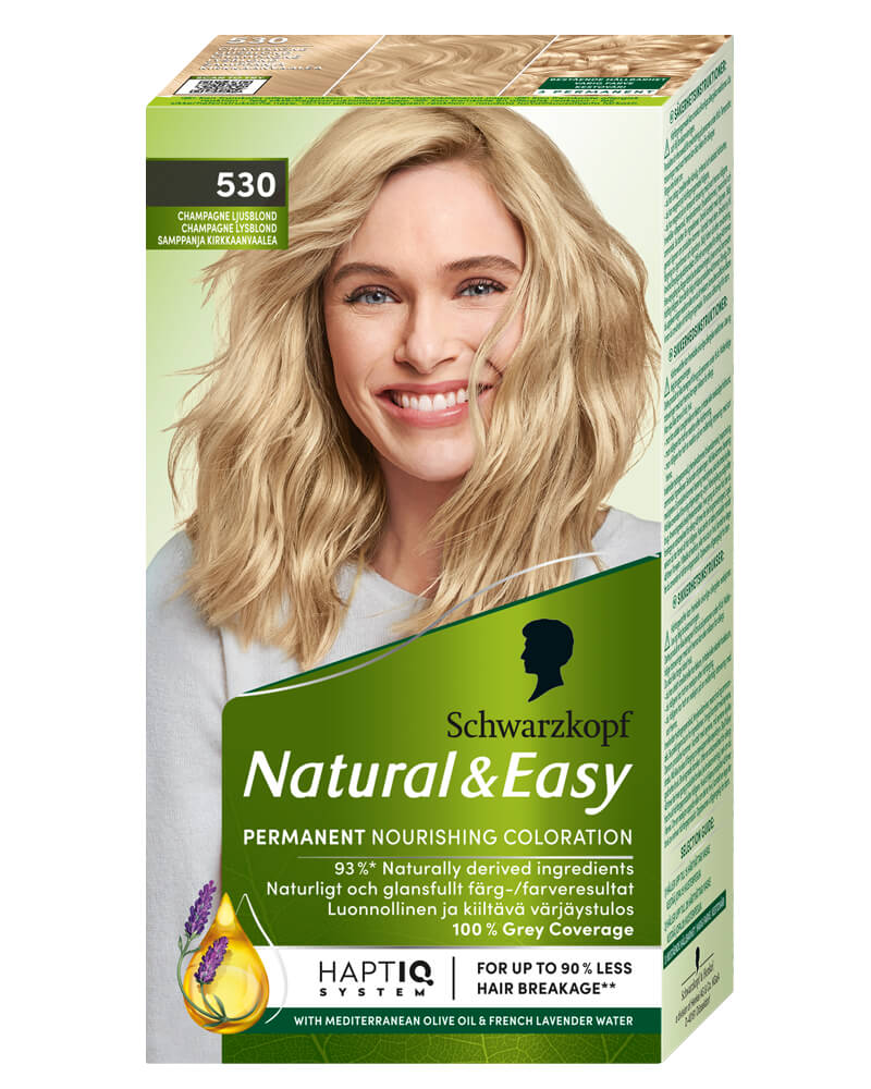 Schwarzkopf Natural & Easy Hair Color 530 Champagne Ljusblond