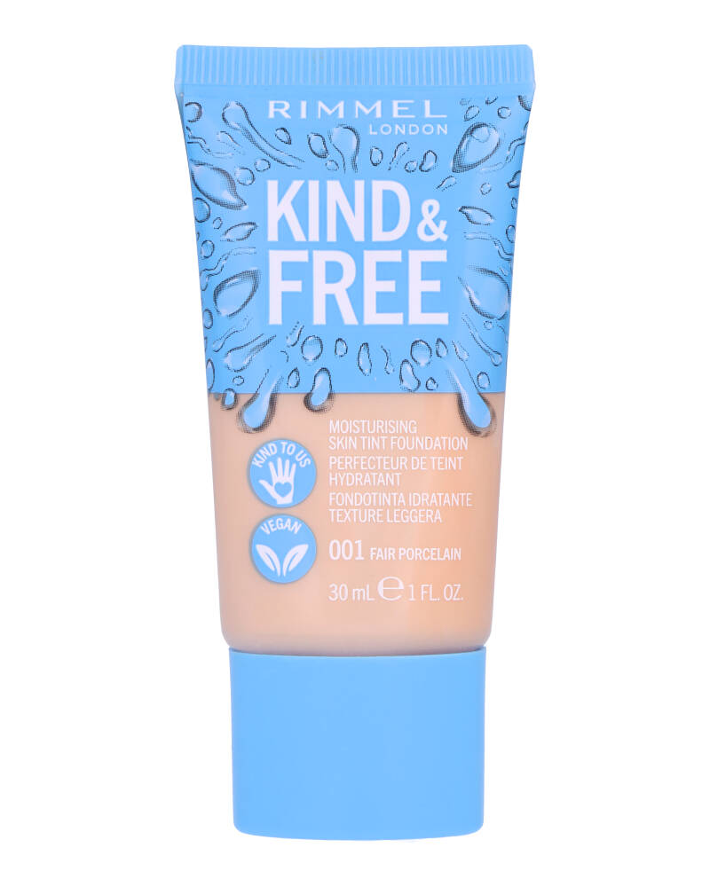 Rimmel London Kind & Free Moisturising Skin Tint Foundation 001 Fair Porcelain 30 g