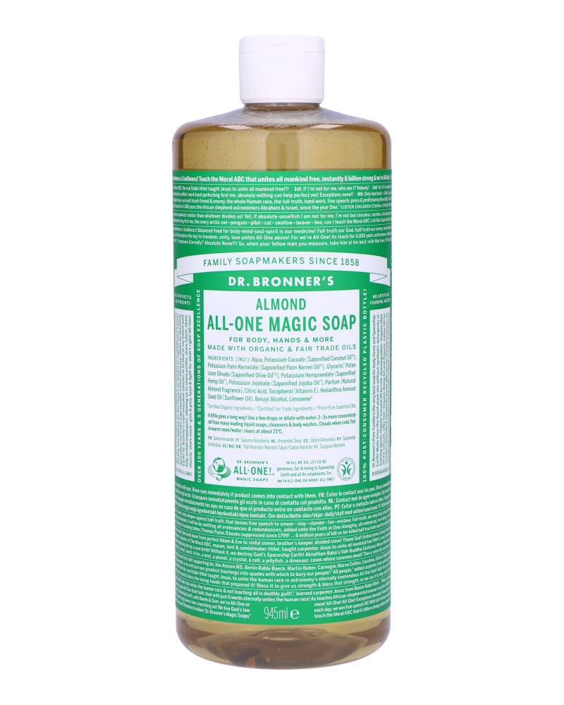 Dr. Bronner's Pure-Castile Soap Almond 945 ml