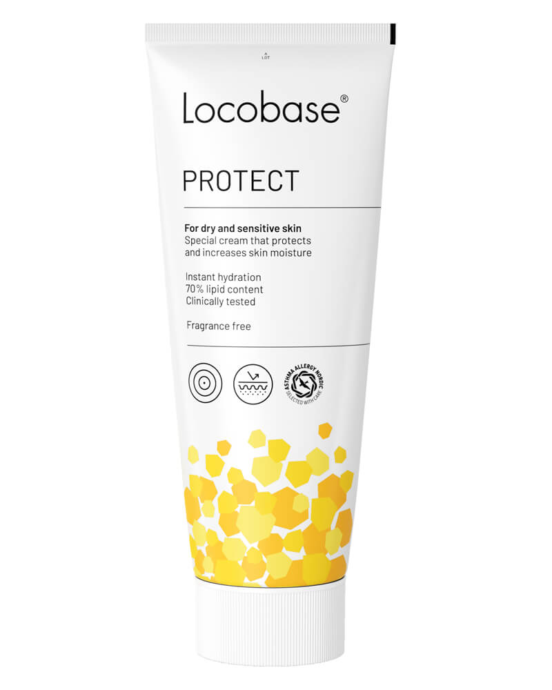 Hudcreme Locobase Fedtcreme 70% Fedtindhold uden Farve/Parfume 100 g,tub