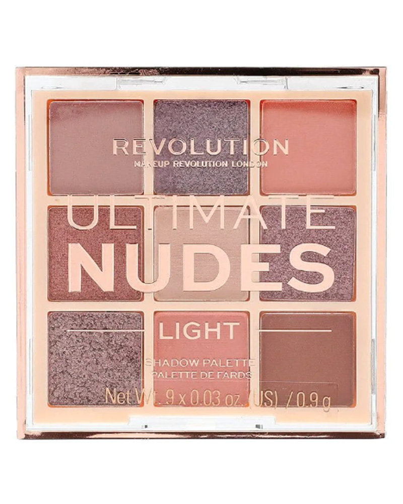 Makeup Revolution Ultimate Nudes Eyeshadow Palette Light - 8,1 g