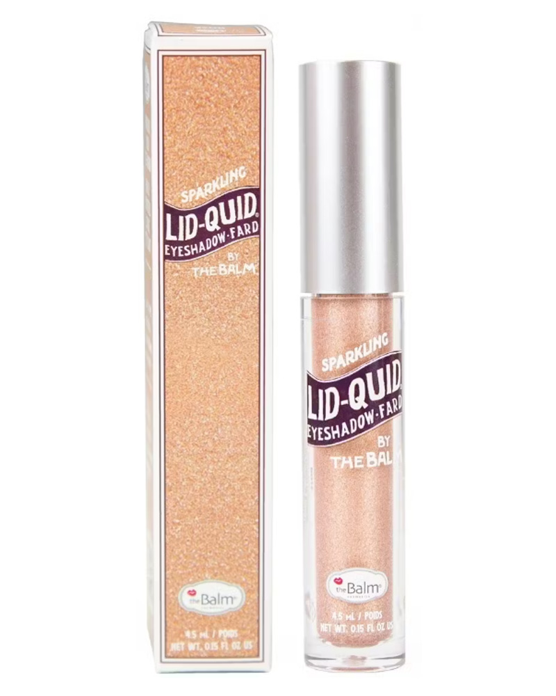 the Balm Lid Quid Sparkling Liquid Eyeshadow Rose