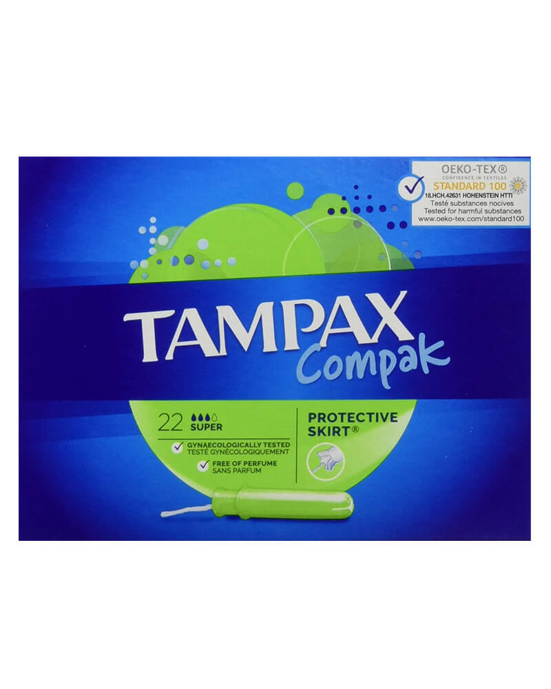 TAMPAX Super Compak 22"S   22 stk.'