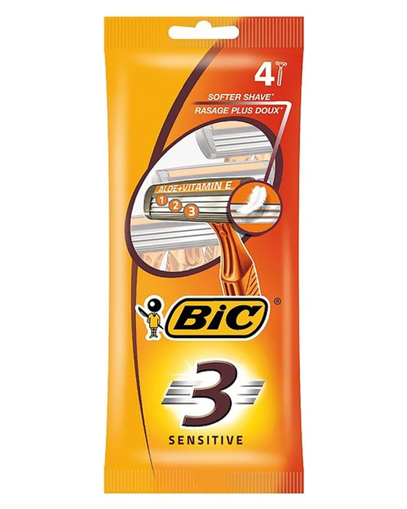 Bic Comfort 3 Skraber 4 stk.