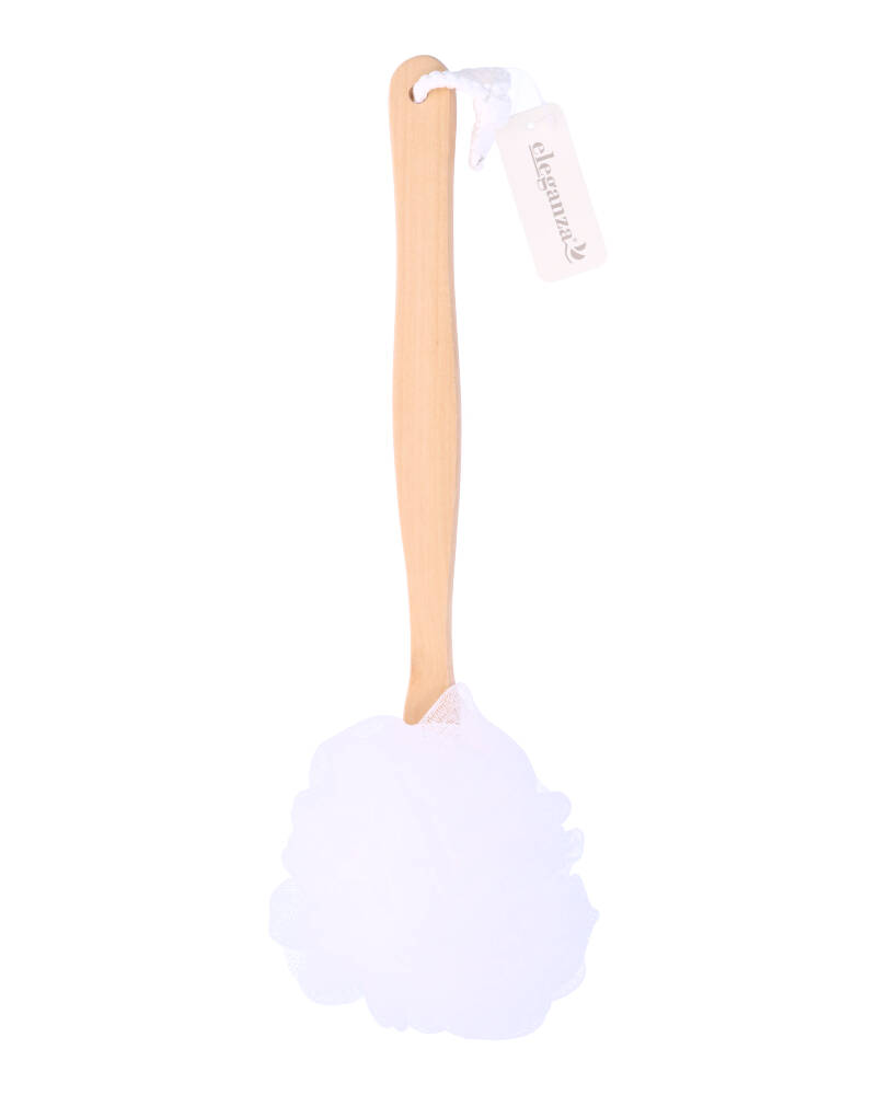 Eleganza Loofah Badebørste Lyserød