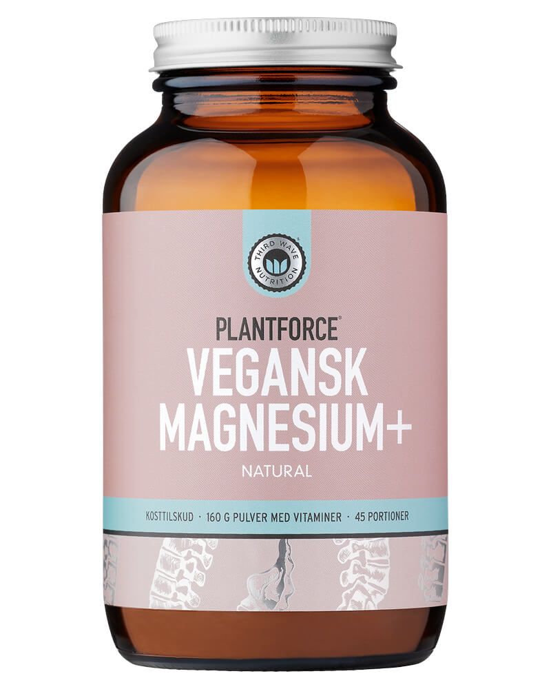 Plantforce Vegansk Magnesium+ Natural 160 g