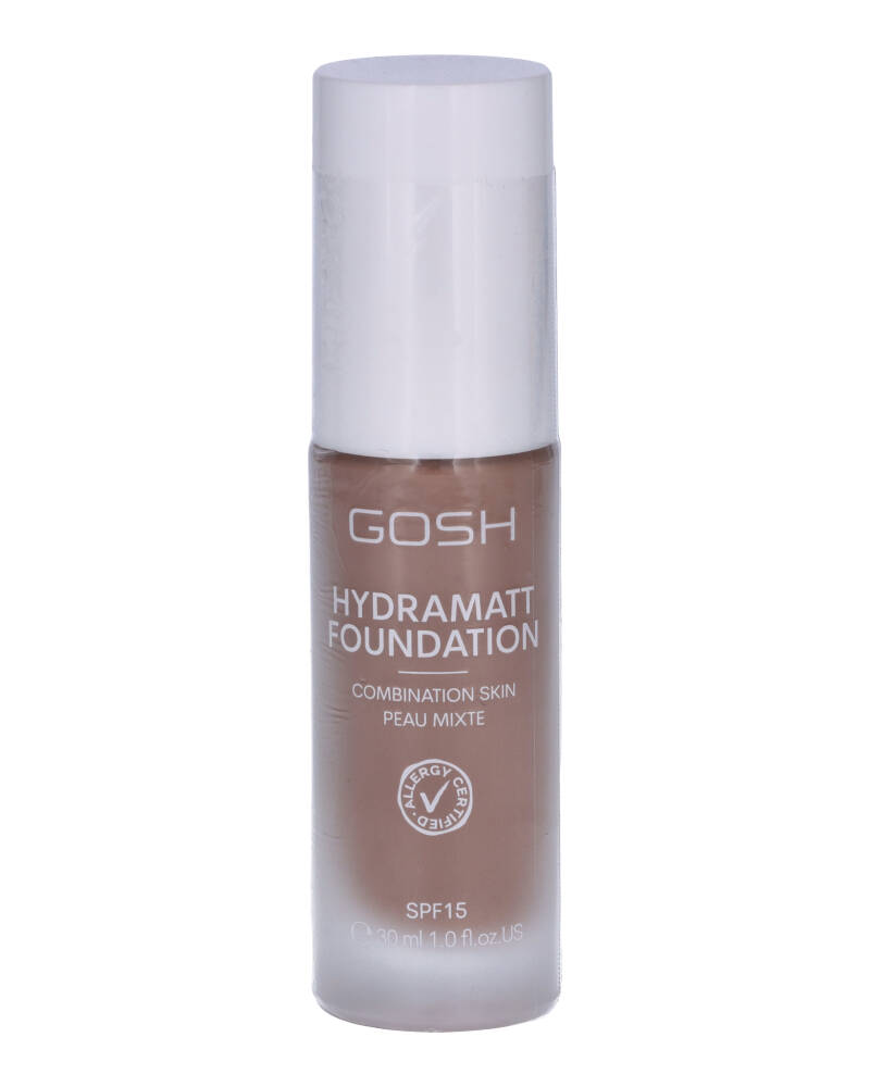 Gosh Hydramatt Foundation Combination Skin Peau Mixte 016N Very Dark 30 ml
