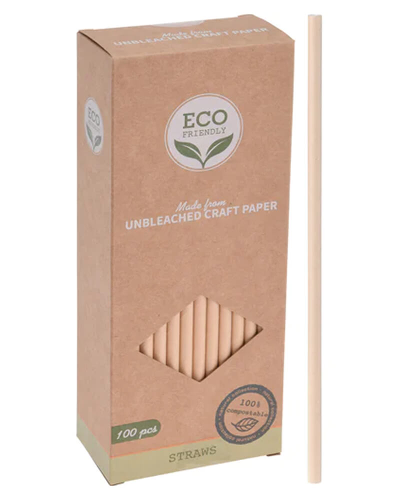 Excellent Houseware Metal Straws Multi   100 stk.