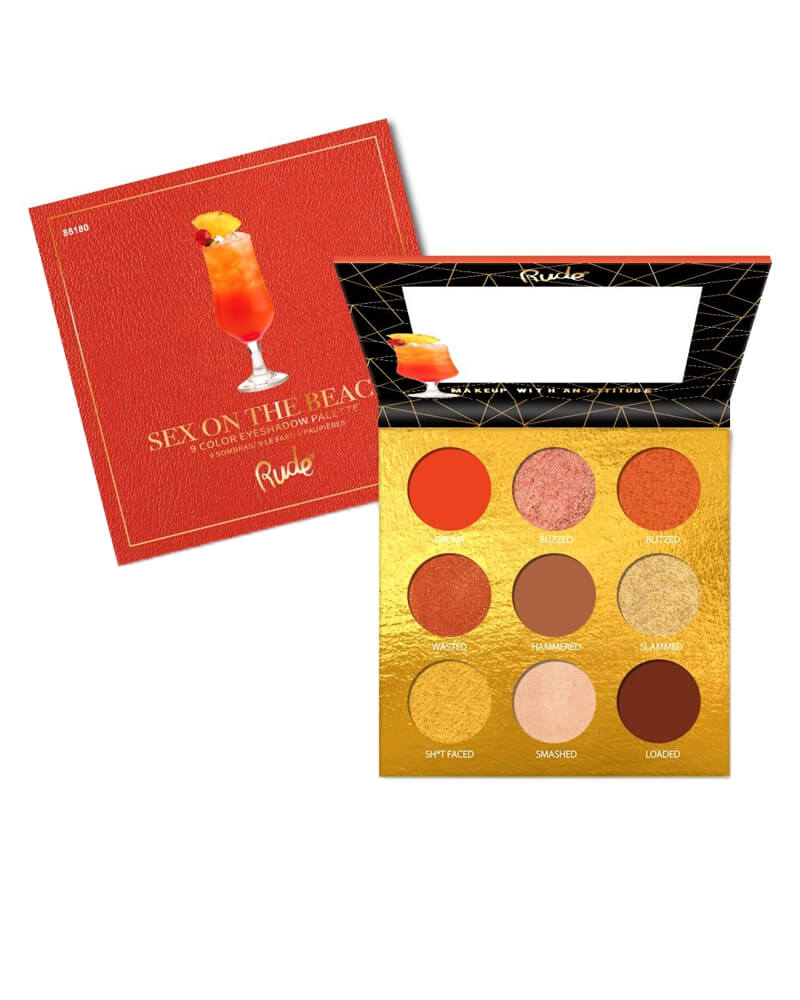 Rude Cosmetics Cocktail Party Eyeshadow Palette Sex On The Beach (U) 11 g