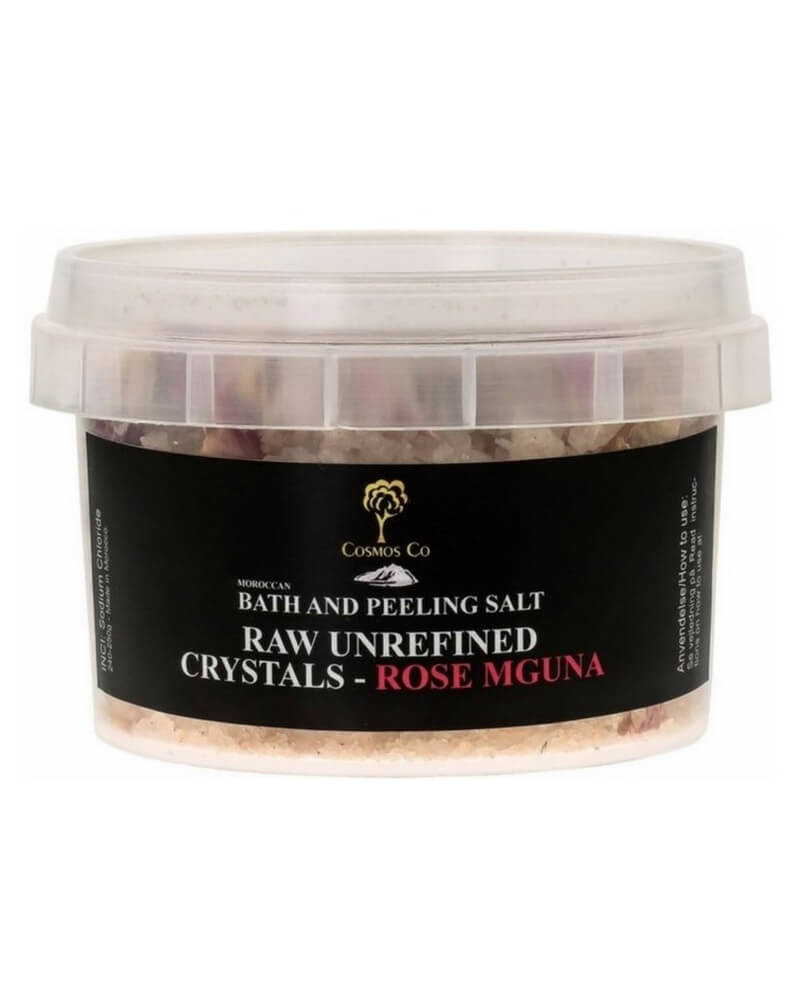 Cosmos Co Bath And Peeling Salt Raw Unrefined Crystals - Rose Mguna (U) 240 g