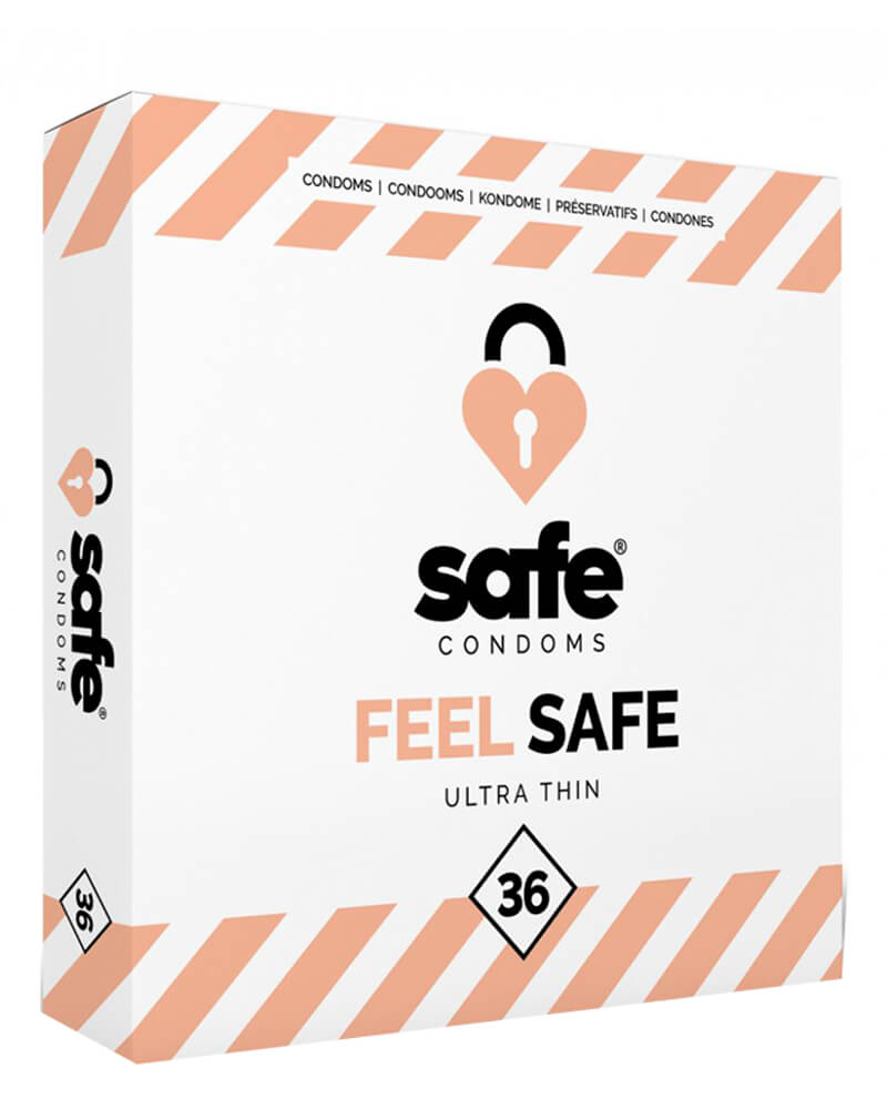 Safe Ultra Thin Feel Safe Condoms 36 pcs.   36 stk.