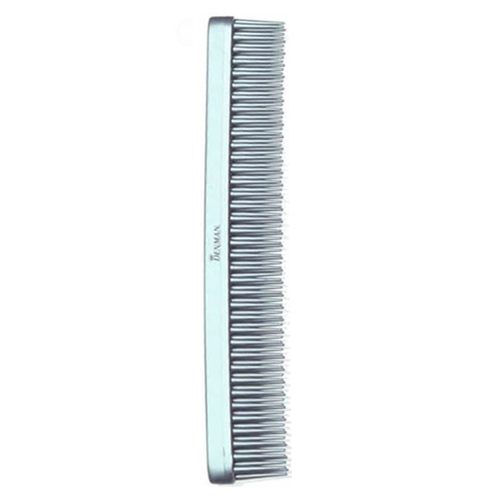 Denman Three Row Comb Silver D12