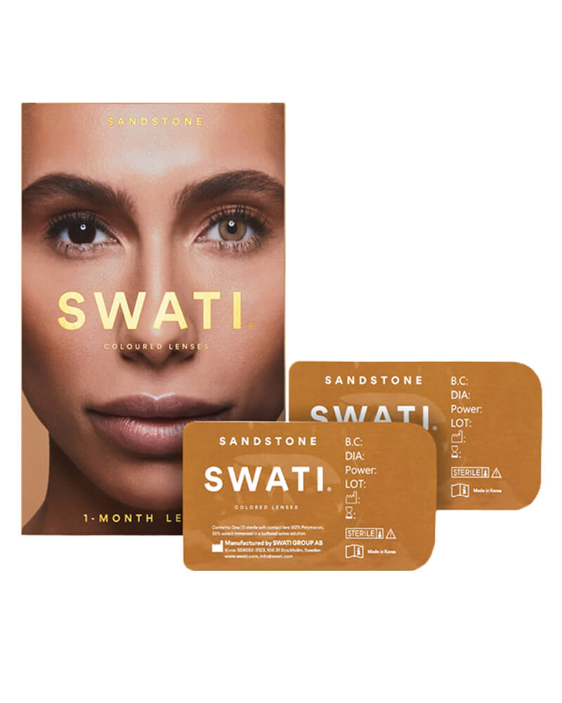 Swati Coloured Lenses Sandstone 1 Month