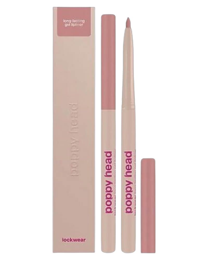 Poppy Head Lockwear Long-Lasting Gel Lipliner 03 Nude Alarm 0 g
