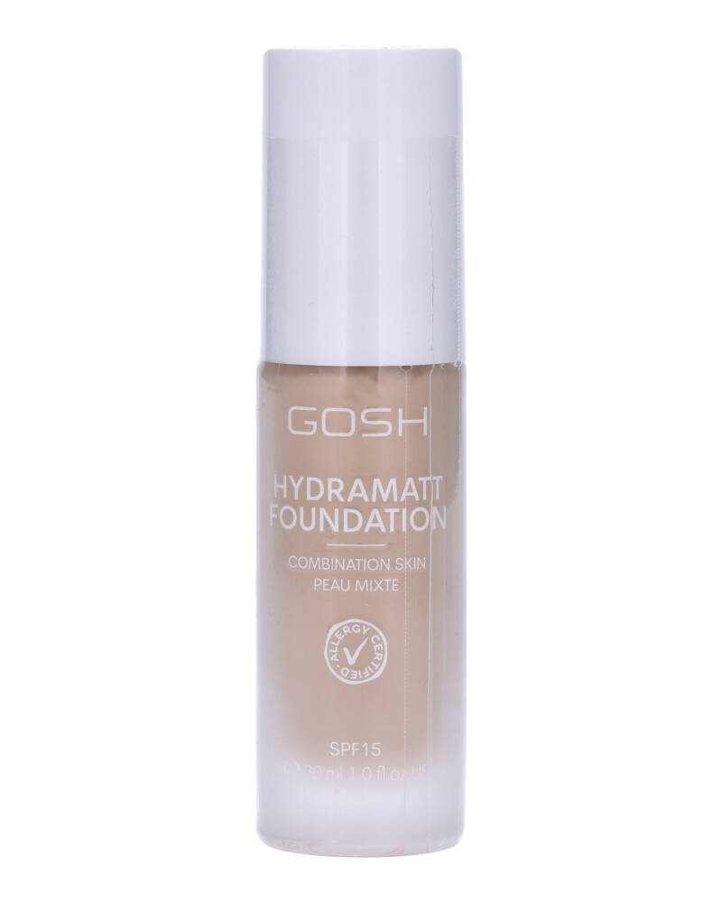 GOSH Hydramatt Foundation Light - Yellow/Cold Undertone 006N - 30 ml