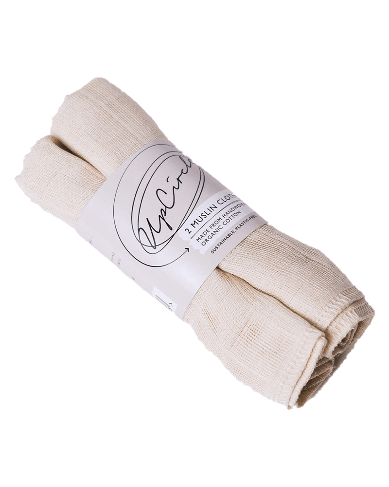 UpCircle - Organic Muslin Cloths 2 pcs