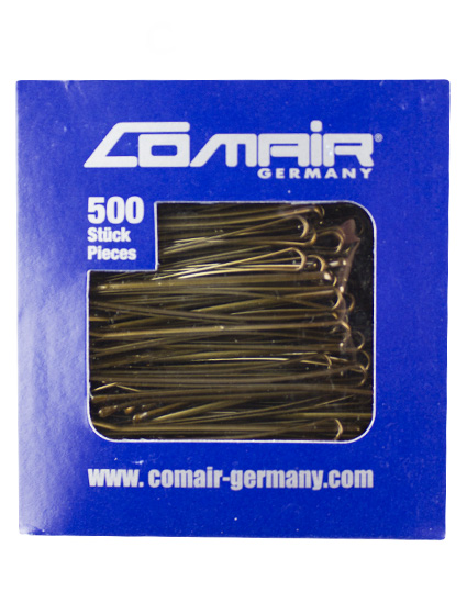 Comair Hårnåle Glat ""Klassik 6cm""  - Brun 754610   500 stk.