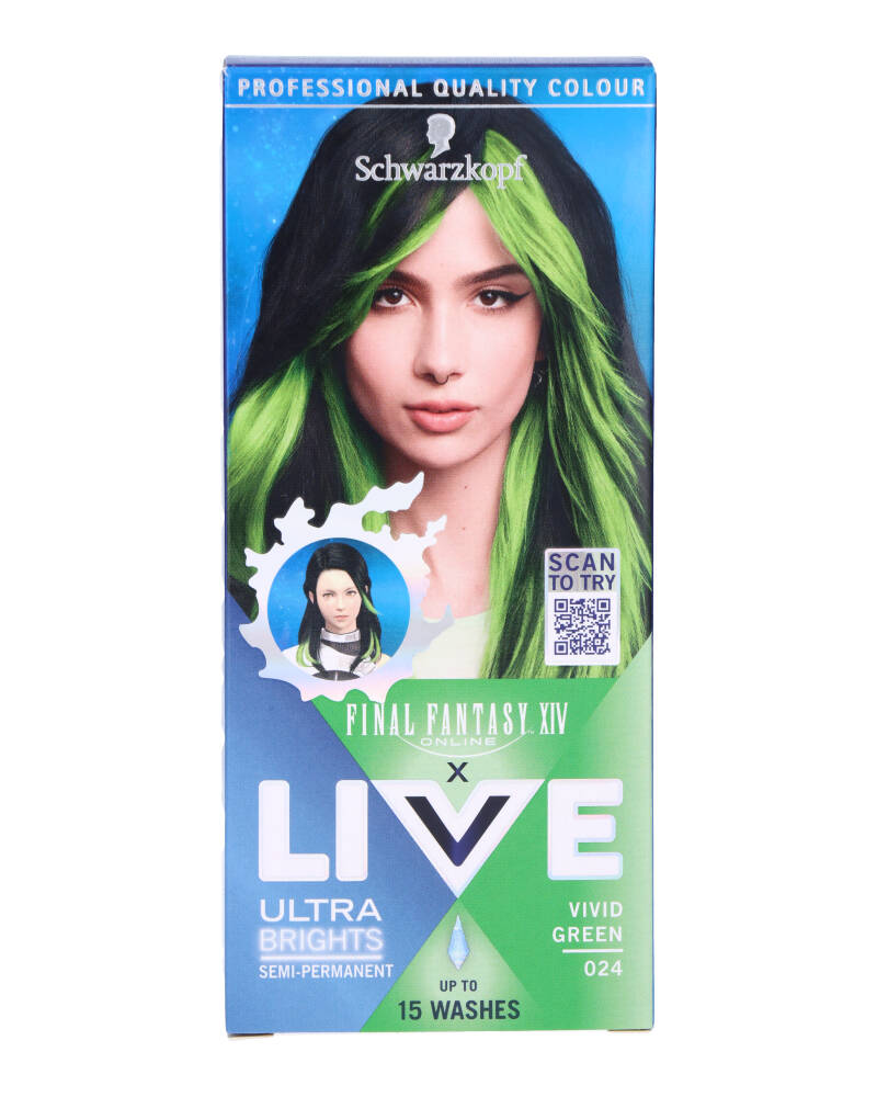 Schwarzkopf Live Final Fantasy XIV Vivid Green (U) 50 ml