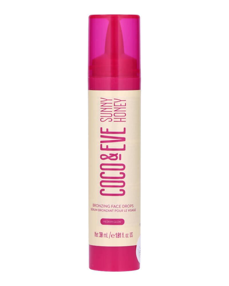 Coco & Eve Sunny Honey Honey Bronzing Face Drops Medium Glow