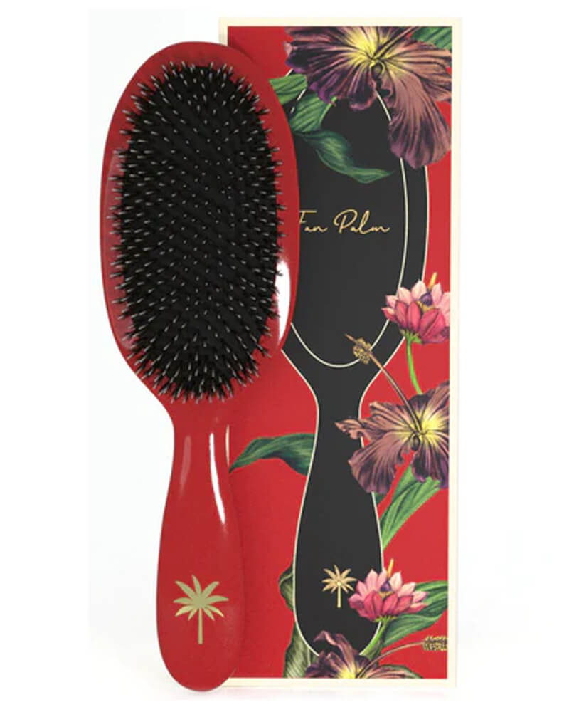 Boar- & Nylon Brush Medium Red Poppy