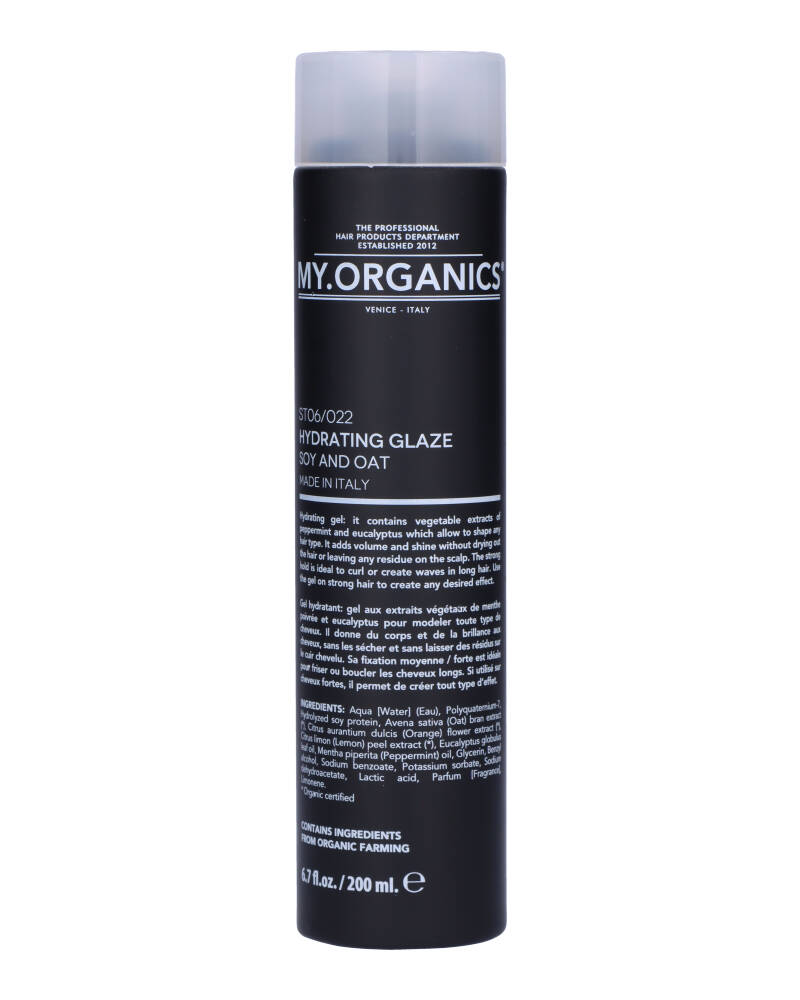 My.Organics The Organic Hydrating Glaze Soy And Oat 200 ml