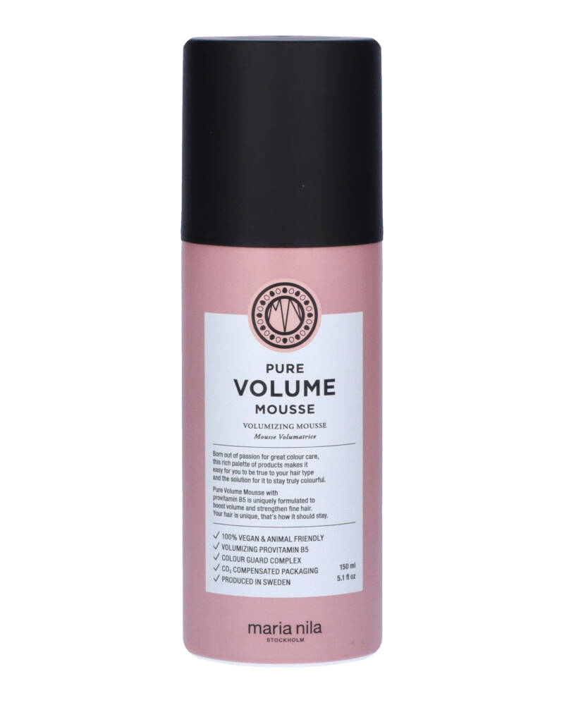 MARIA NILA_Pure Volume Mousse hårmousse gir volum 150ml