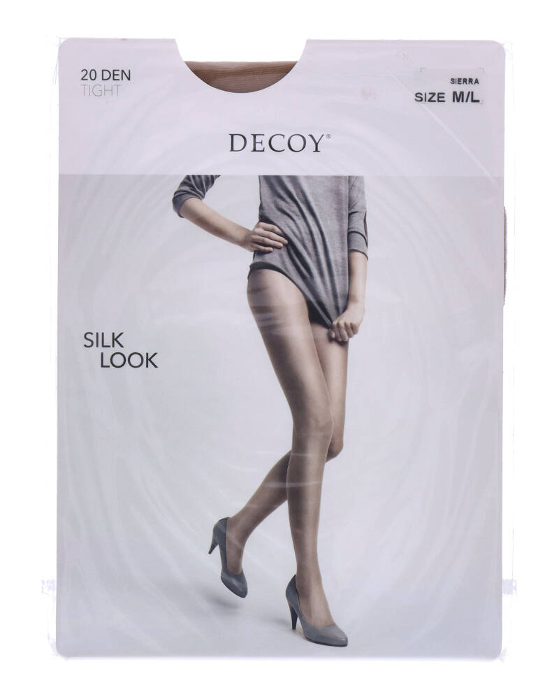Decoy Strømpebukser 20 Den Silk Look Tights Beige polyamid M/L Dame