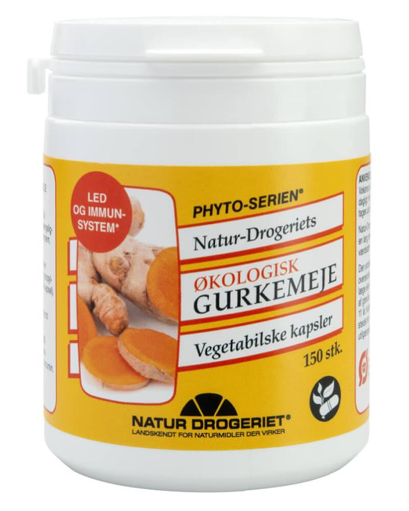 Nature Drugstore Organic Turmeric Vegetable Capsules   150 stk.