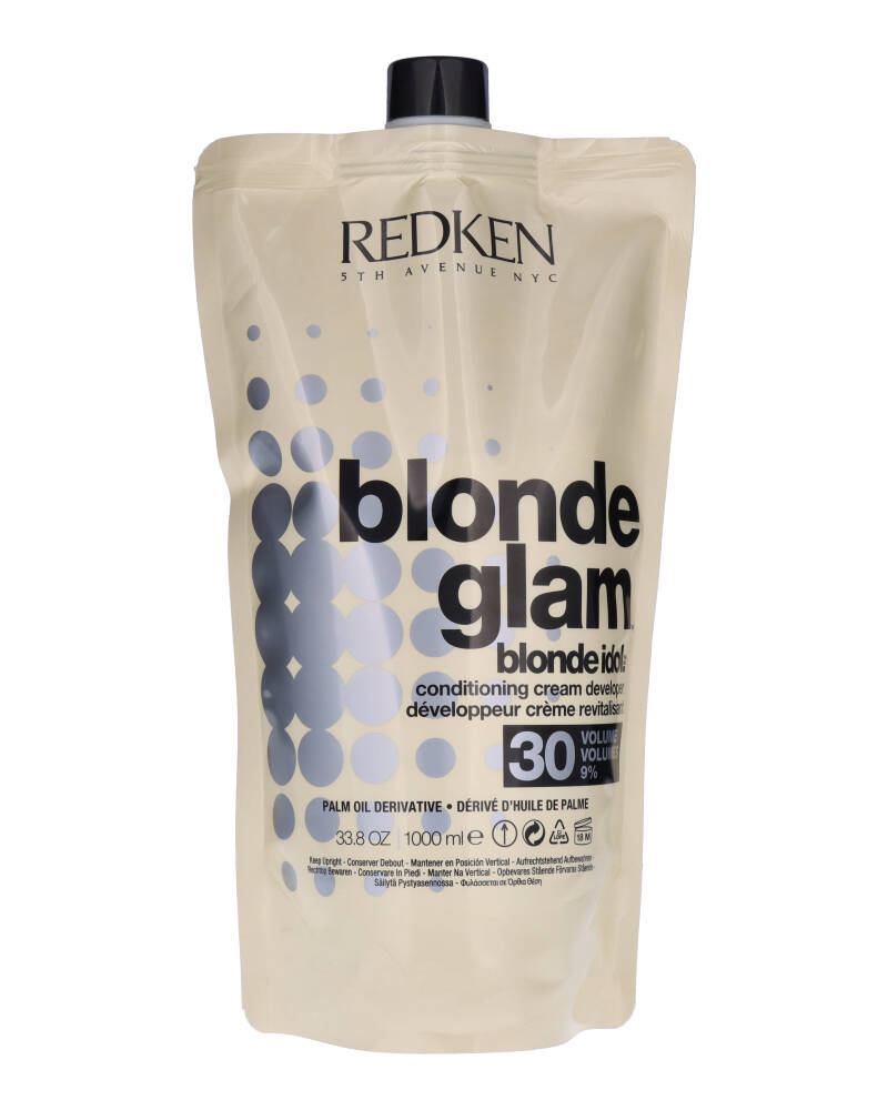 Redken Blonde Glam - Blonde Idol Conditioning Cream Developer 30 Vol. 9 % 1000 ml