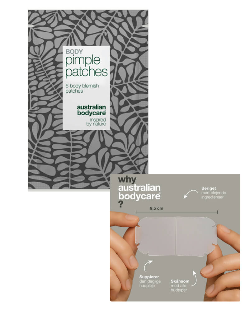 Australian Bodycare Pimple Patches – Bumseplastre Til Ryg Og Bryst   6 stk.