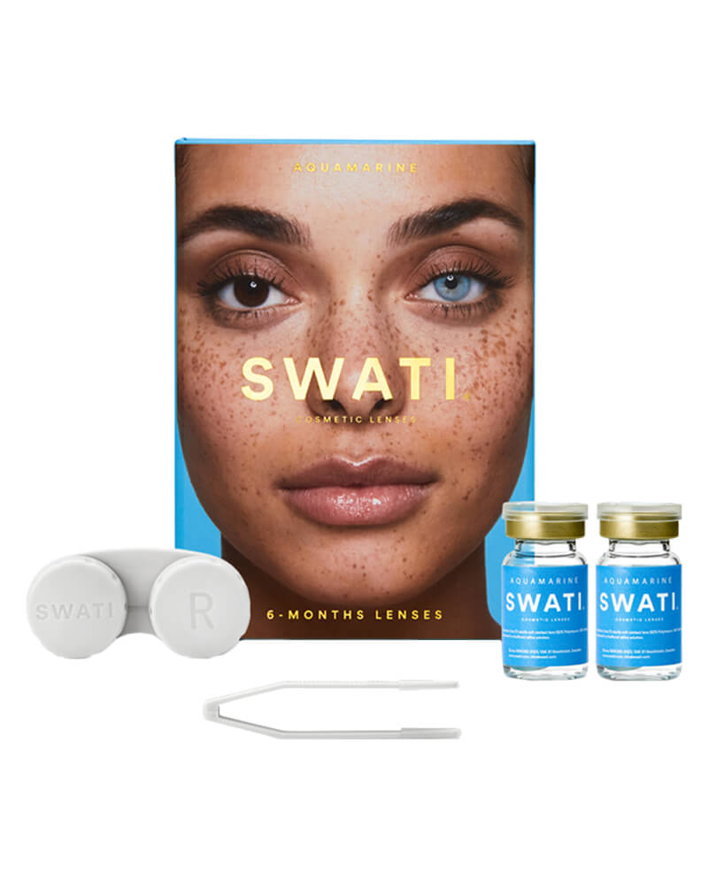Swati Coloured Lenses Aquamarine 6 Months