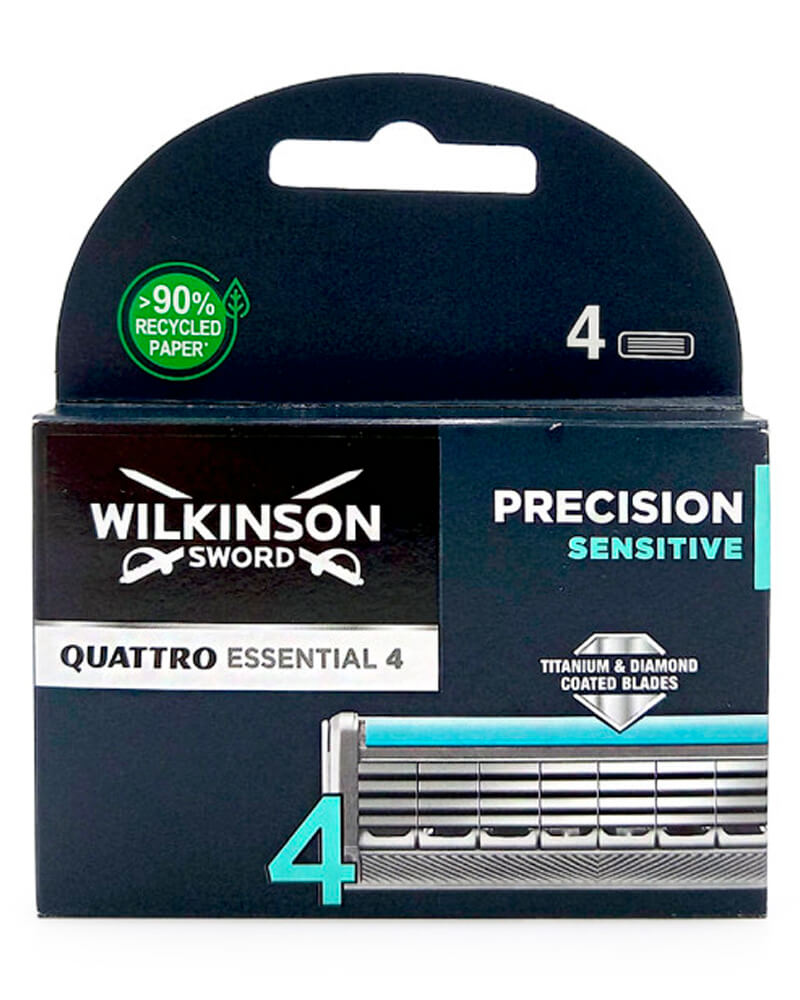 Wilkinson Sword - Quattro Titanium Sensitive 4 stk.