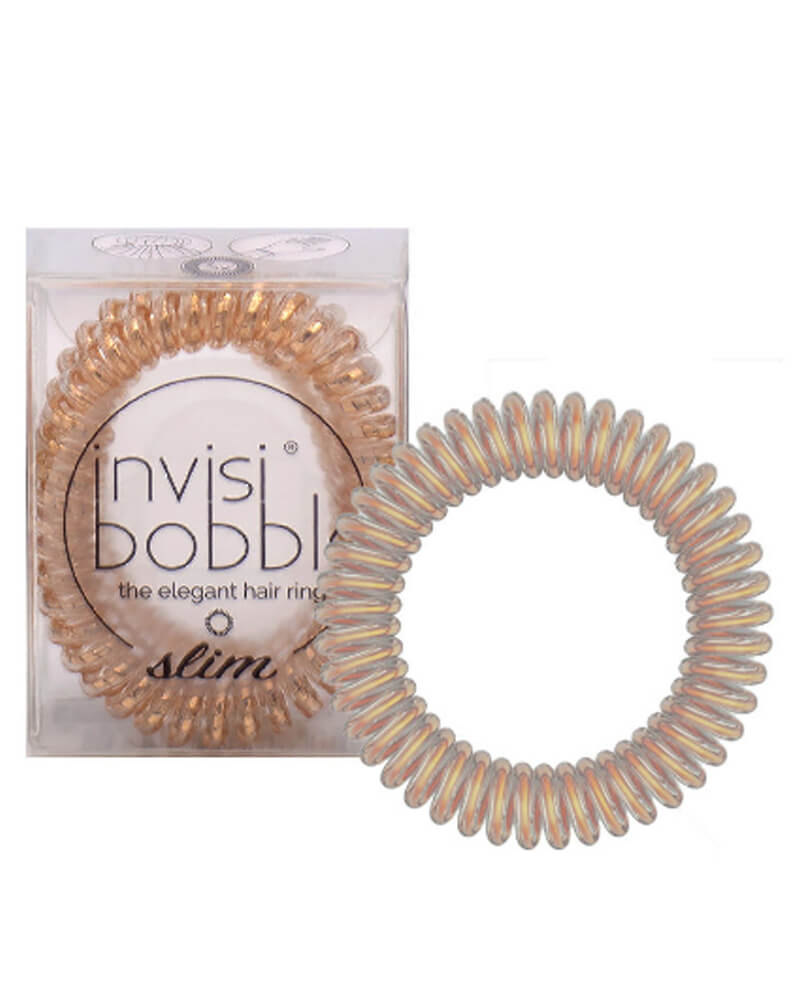 Invisibobble Ib Slim Of Bronze And Beads   3 stk.