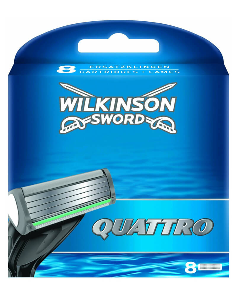 Wilkinson Sword Quattro Blades 8pak 8 stk.