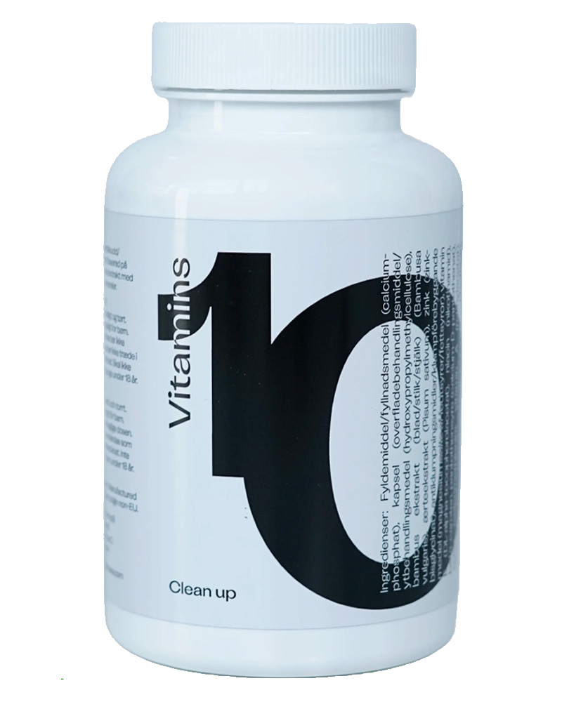 Clean Up Hair Vitamins 10   120 stk.