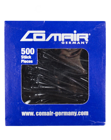 Comair Hårnåle Glat ""Klassik 6cm""  - Sort 754614   500 stk.