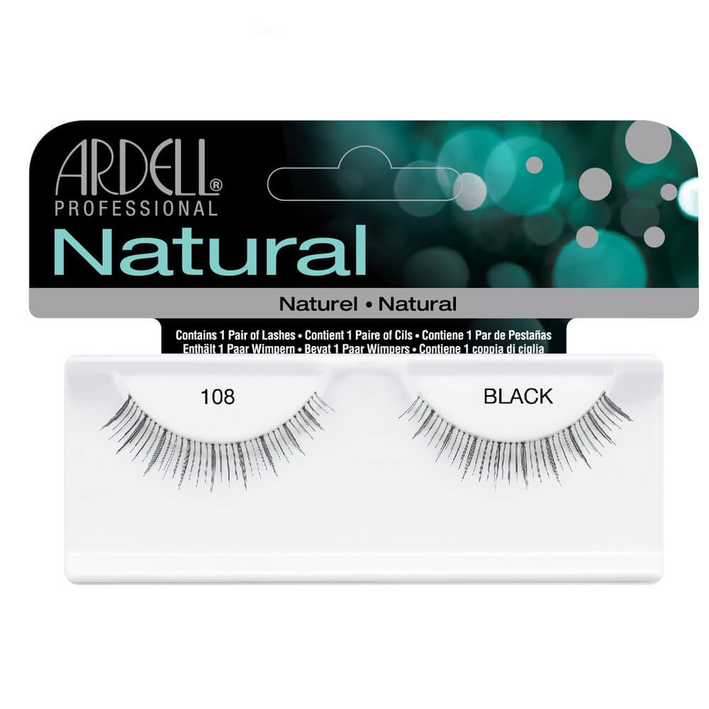 Ardell Natural False Eyelashes 108 Black