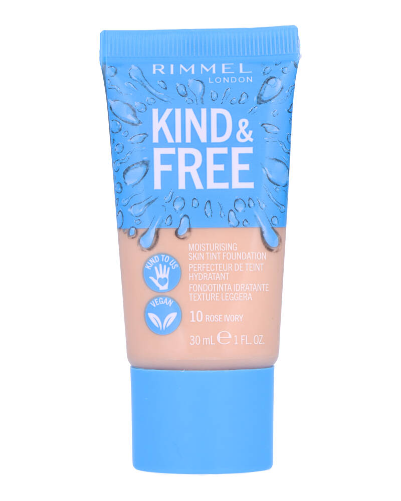 Rimmel London Kind & Free Moisturising Skin Tint Foundation 10 Rose Ivory 30 g
